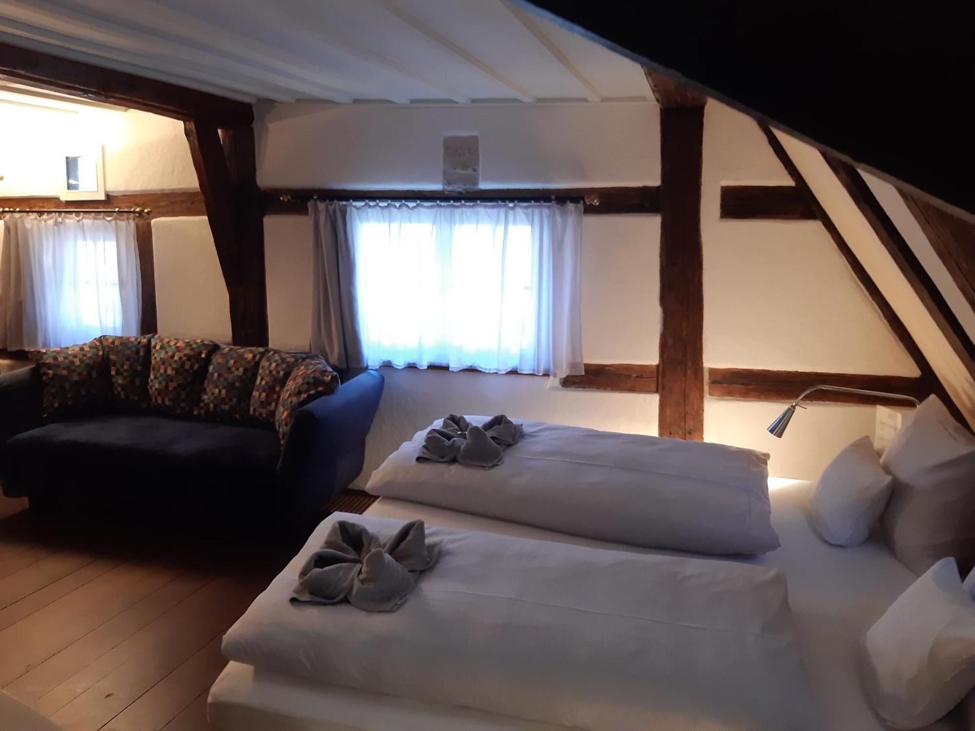 Hotel Schiefes Haus Ulm Habitación foto